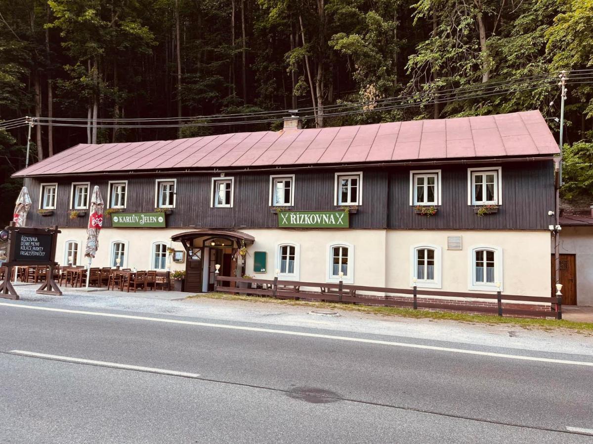 Pod Svatou Annou - Penzion A Rizkovna Горни-Маршов Экстерьер фото